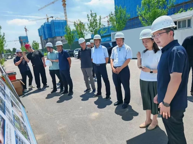 省住建厅专家组莅临2026世界杯足球官网·启元项目调研指导