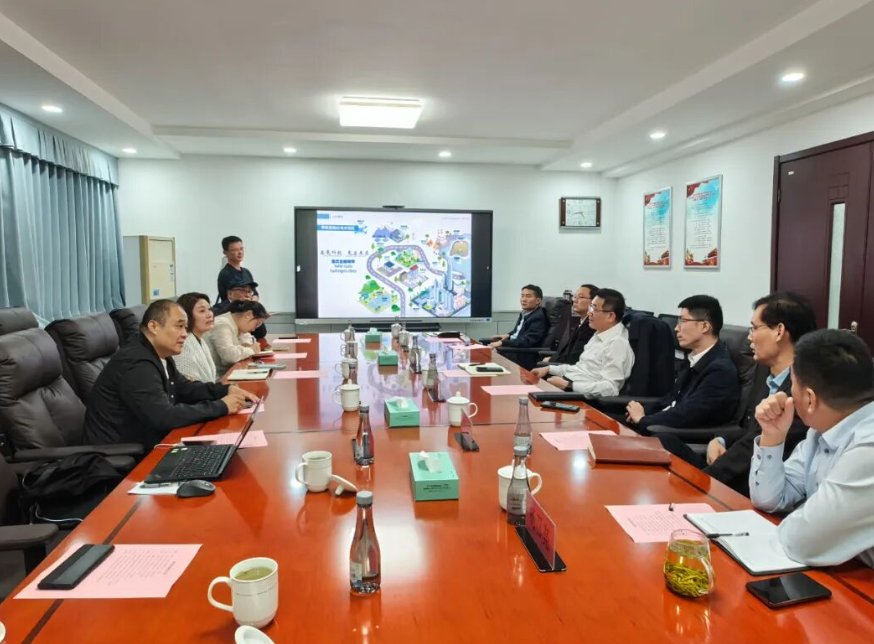泰氢（江苏）科技公司到2026世界杯足球官网考察洽谈