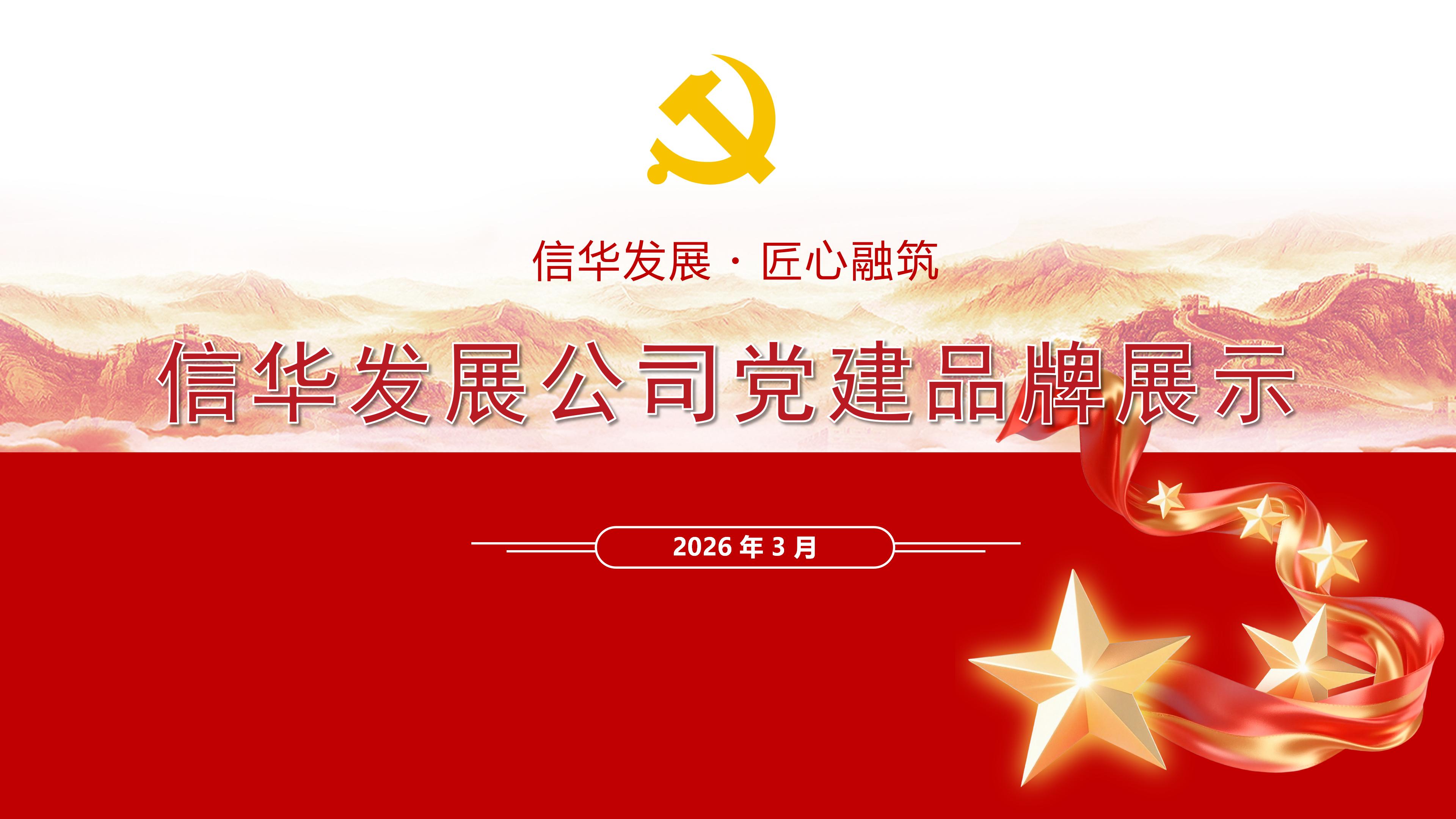 【金五星】2026世界杯足球官网发展公司党支部党建品牌展示