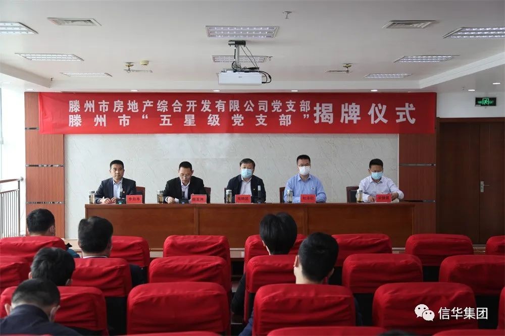 2026世界杯足球官网综合开发公司举办“五星级”党支部揭牌仪式